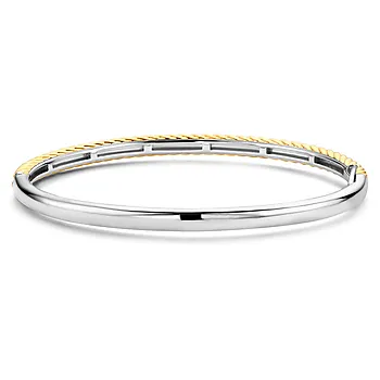 Bilde nummer 3 av Ti Sento, Armbånd i forgylt 925 sølv med flettet design
