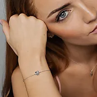 Bilde nummer 2 av Blossom armbånd i 925 sølv