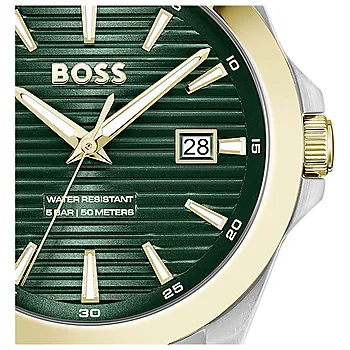 Bilde nummer 3 av Hugo Boss, Herreklokke med stållenke