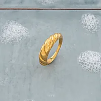 Bilde nummer 4 av Current ring i forgylt stål