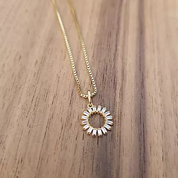 Bilde nummer 4 av Pan Jewelry, Anheng i 585 gult gull med zirkonia