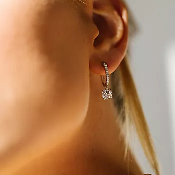 Bilde nummer 4 av Pan Jewelry, Øredobber i 925 sølv med zirkonia