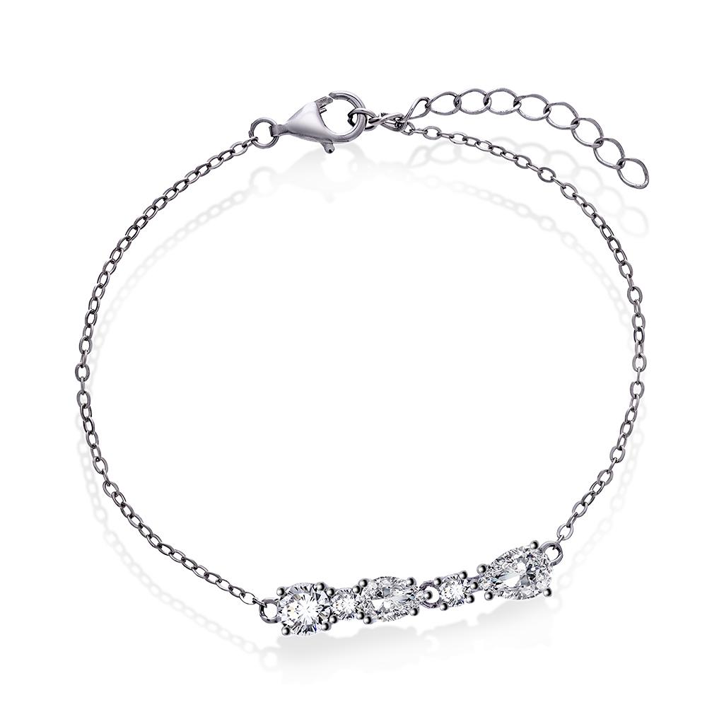 Diva Drop armbånd i 925 sølv