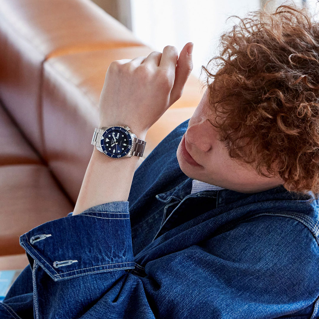 Bilde nummer 2 av Seiko, 5 Sports Automatic herreklokke med stållenke