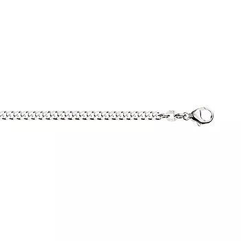 Pan Jewelry, Panserkjede i 925 sølv 3,7 mm, 45-50 cm
