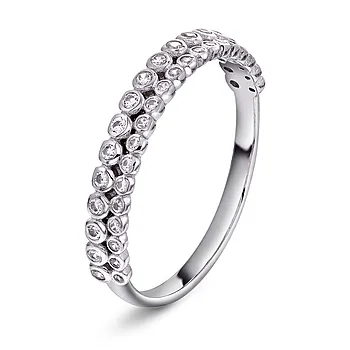 Aura ring i 925 sølv