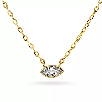 Pan Jewelry, Smykke i 925 forgylt sølv med zirkonia