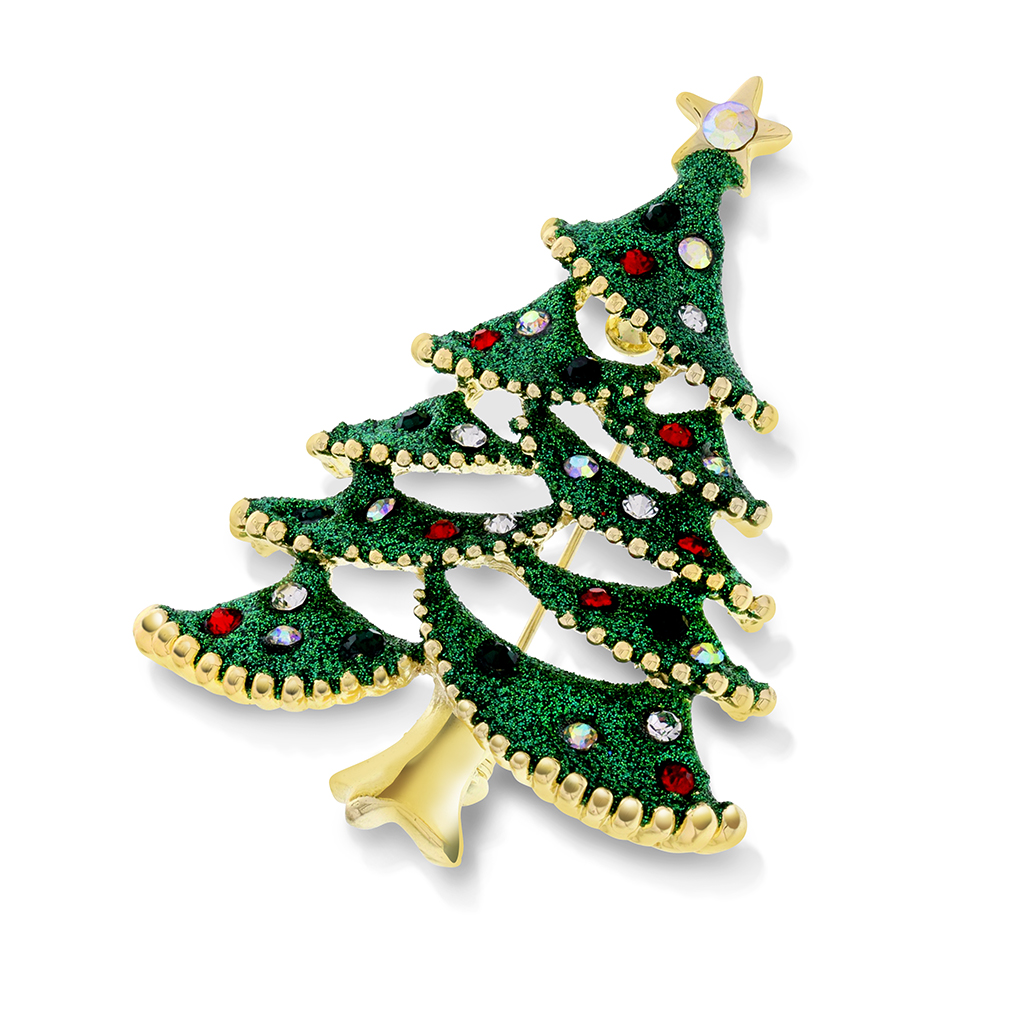 Pan Jewelry, Brosje med juletre