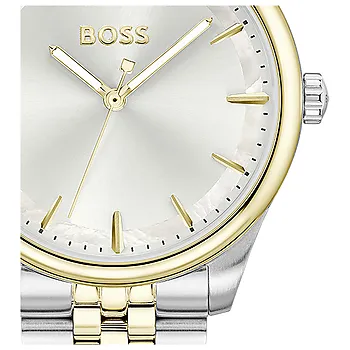 Bilde nummer 3 av Hugo Boss, Dameklokke med flerfarget stållenke