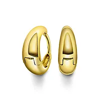 Pan Jewelry, Øreringer i 925 forgylt sølv