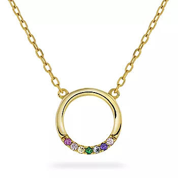 Pan Jewelry, Smykke i 925 forgylt sølv med zirkonia