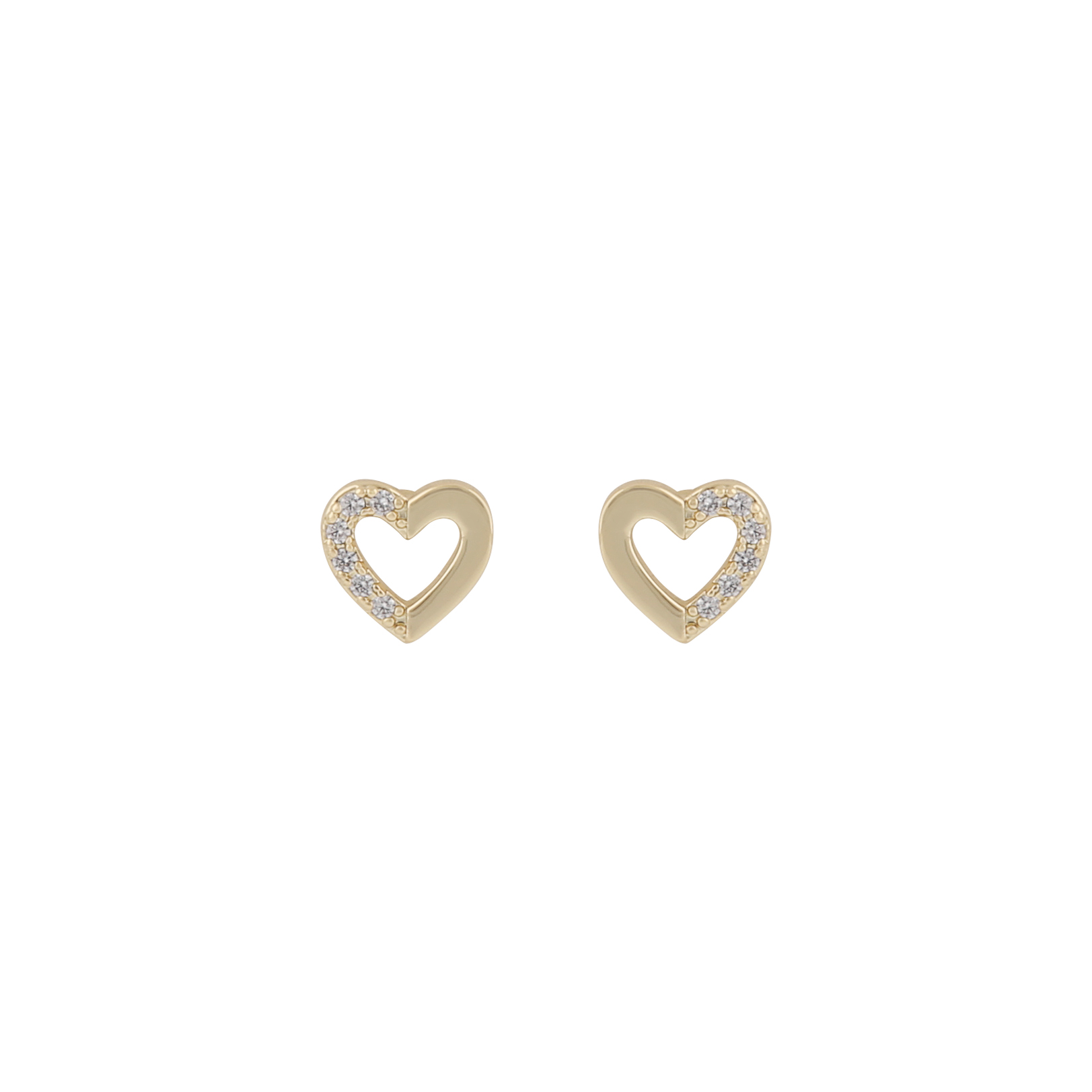 Snö Of Sweden Brooklyn Small Earring Gold/Clear Onesize