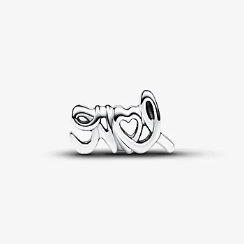 Bilde nummer 4 av Pandora Moments, Charms i 925 sølv med LOVE