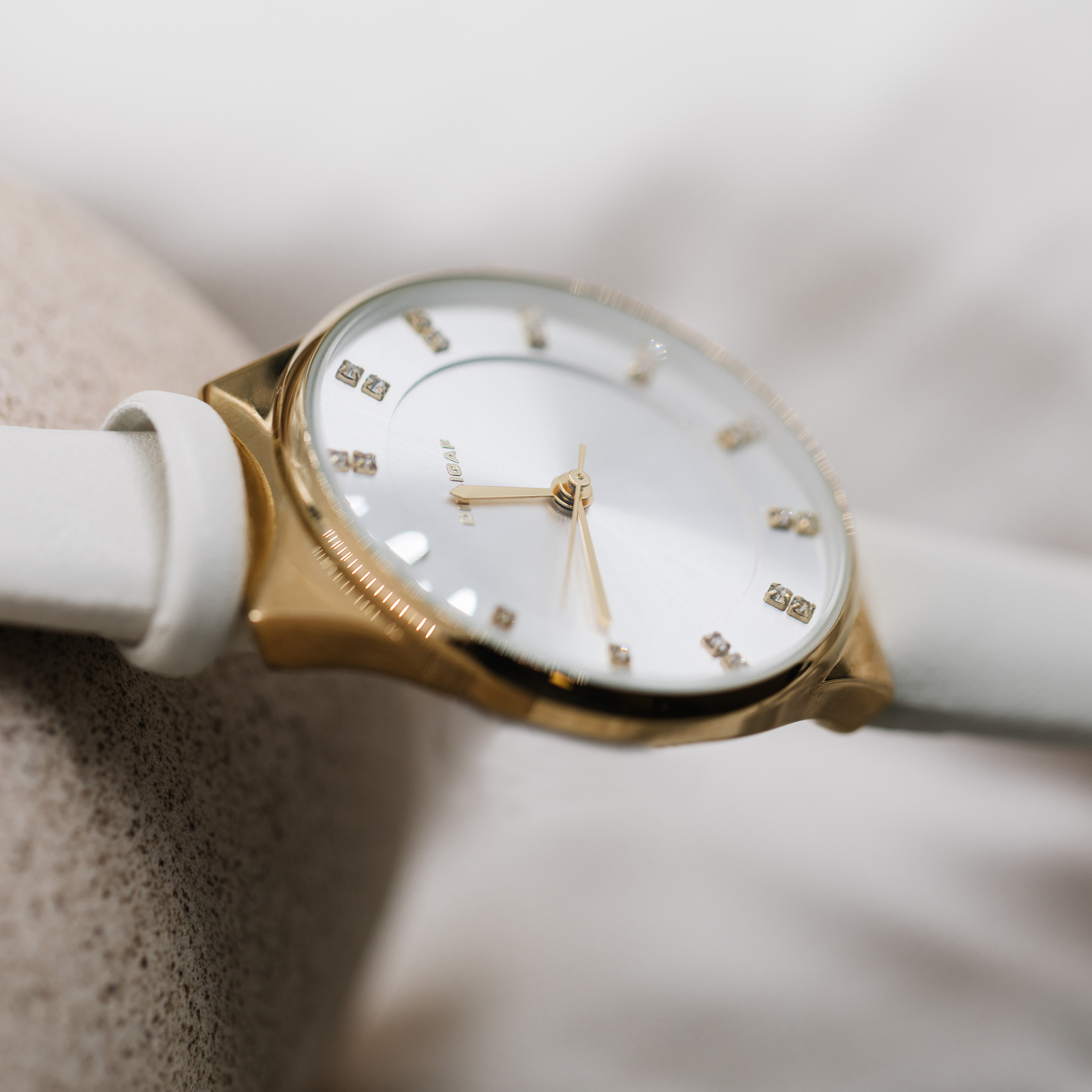 Bilde nummer 3 av Dilligaf, Dameklokke med beige rem