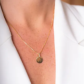 Bilde nummer 2 av Pan Jewelry, Smykke i 925 forgylt sølv med zirkonia plate