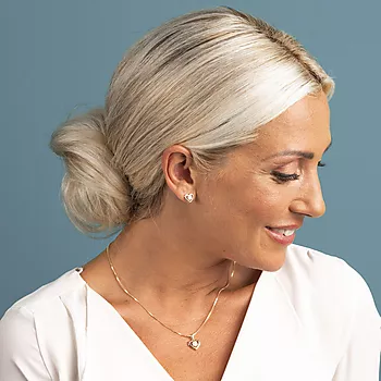 Bilde nummer 2 av Pan Jewelry, Øredobber i forgylt 925 sølv med zirkonia