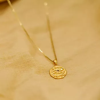 Bilde nummer 3 av Pan Jewelry, Smykke i 925 forgylt sølv med zirkonia og Fiskene