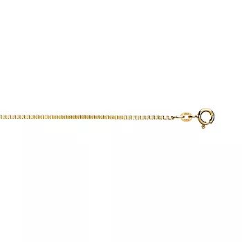 Pan Jewelry, Veneziansk kjede i 585 gult gull 1,5 mm, 42-90 cm