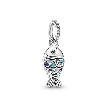 Pandora Moments, Charm i 925 sølv med fisk