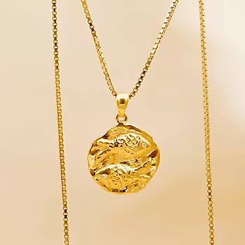 Bilde nummer 2 av Pan Jewelry, Smykke i 925 forgylt sølv med zirkonia og Fiskene