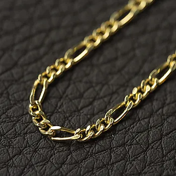 Bilde nummer 3 av Pan Jewelry, Figaro kjede i forgylt 925 sølv 2,8 mm, 60 cm