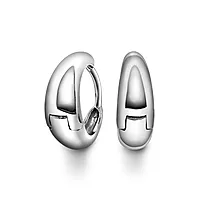 Pan Jewelry, Øreringer i 925 rhodinert sølv