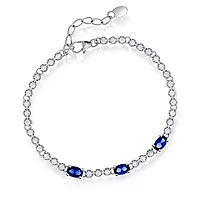 Pan Jewelry, Armbånd i 925 sølv med zirkonia