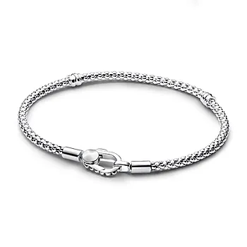 Pandora Moments, Armbånd i 925 sølv med nagler