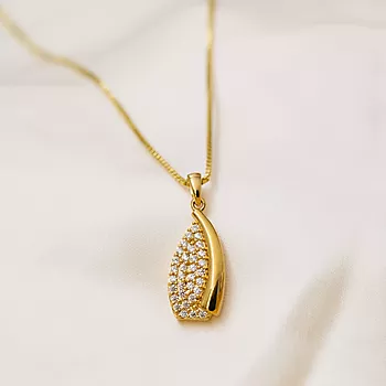 Bilde nummer 2 av Pan Jewelry, Smykke i forgylt sølv med zirkonia
