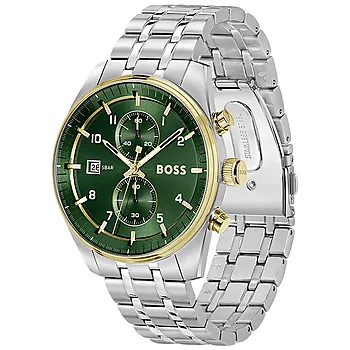 Bilde nummer 2 av Hugo Boss, Herreklokke med stållenke