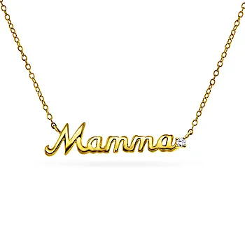 Pan Jewelry, Mamma-smykke i forgylt 925 sølv med zirkonia