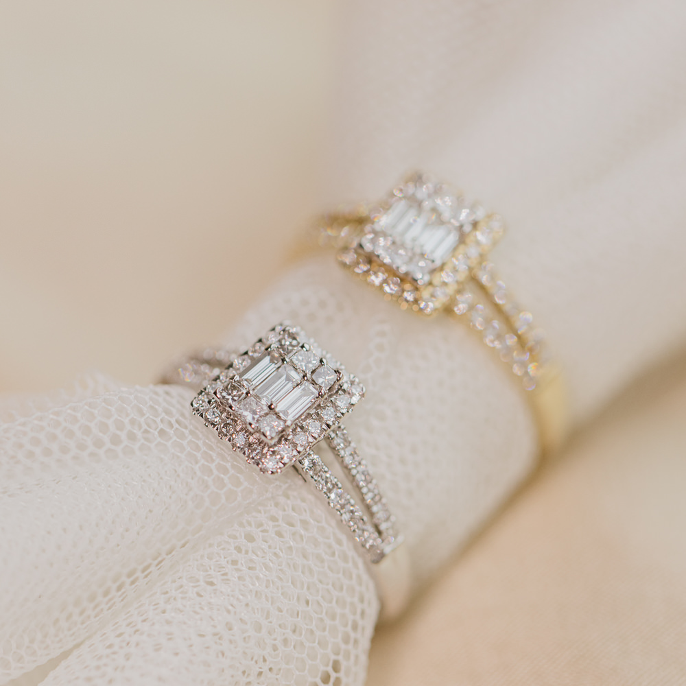 Bilde nummer 4 av Grace diamantring i 585 hvitt gull 0,50 ct