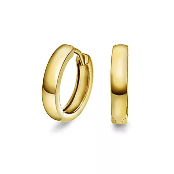 Pan Jewelry, Øreringer i forgylt 925 sølv