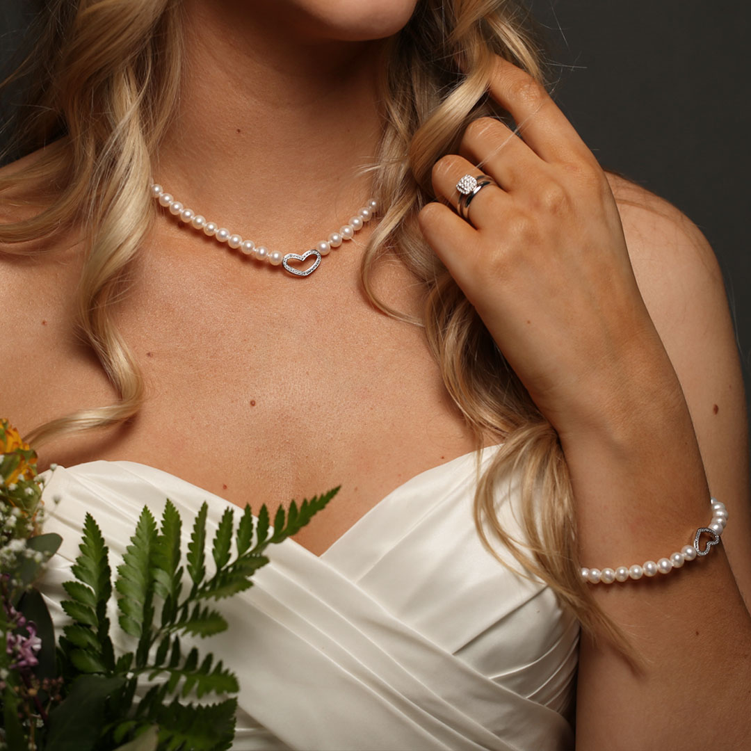 Bilde nummer 4 av Pan Jewelry, Kjede i 925 sølv med diamant 0,02 ct WSI