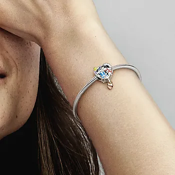 Bilde nummer 2 av Disney x Pandora, Charm i 925 sølv med Disney Pixar`s Lilo & Stitch