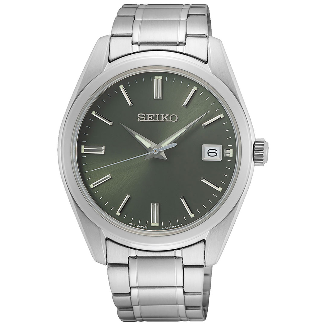 Seiko, Basic Herreklokke med stållenke