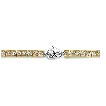 Bilde nummer 2 av Ti Sento, Armbånd i forgylt 925 sølv med zirkonia