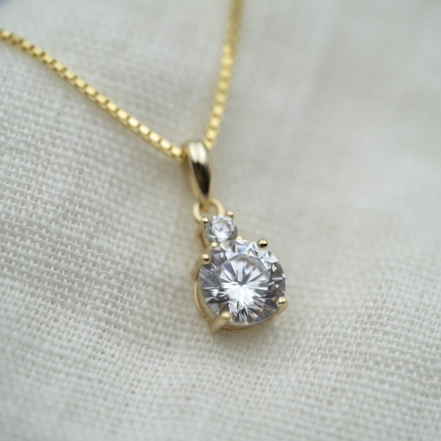 Bilde nummer 2 av Pan Jewelry, Smykke i 925 forgylt sølv med zirkonia