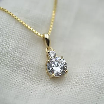 Bilde nummer 2 av Pan Jewelry, Smykke i 925 forgylt sølv med zirkonia