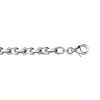 Pan Jewelry, Ankerkjede i 925 sølv 5,4 mm, 45-50 cm