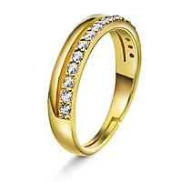 Austin ring i 925 forgylt sølv med zirkonia