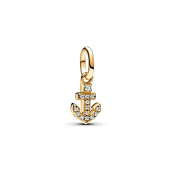 Pandora Moments, Charms i 925 forgylt sølv med anker