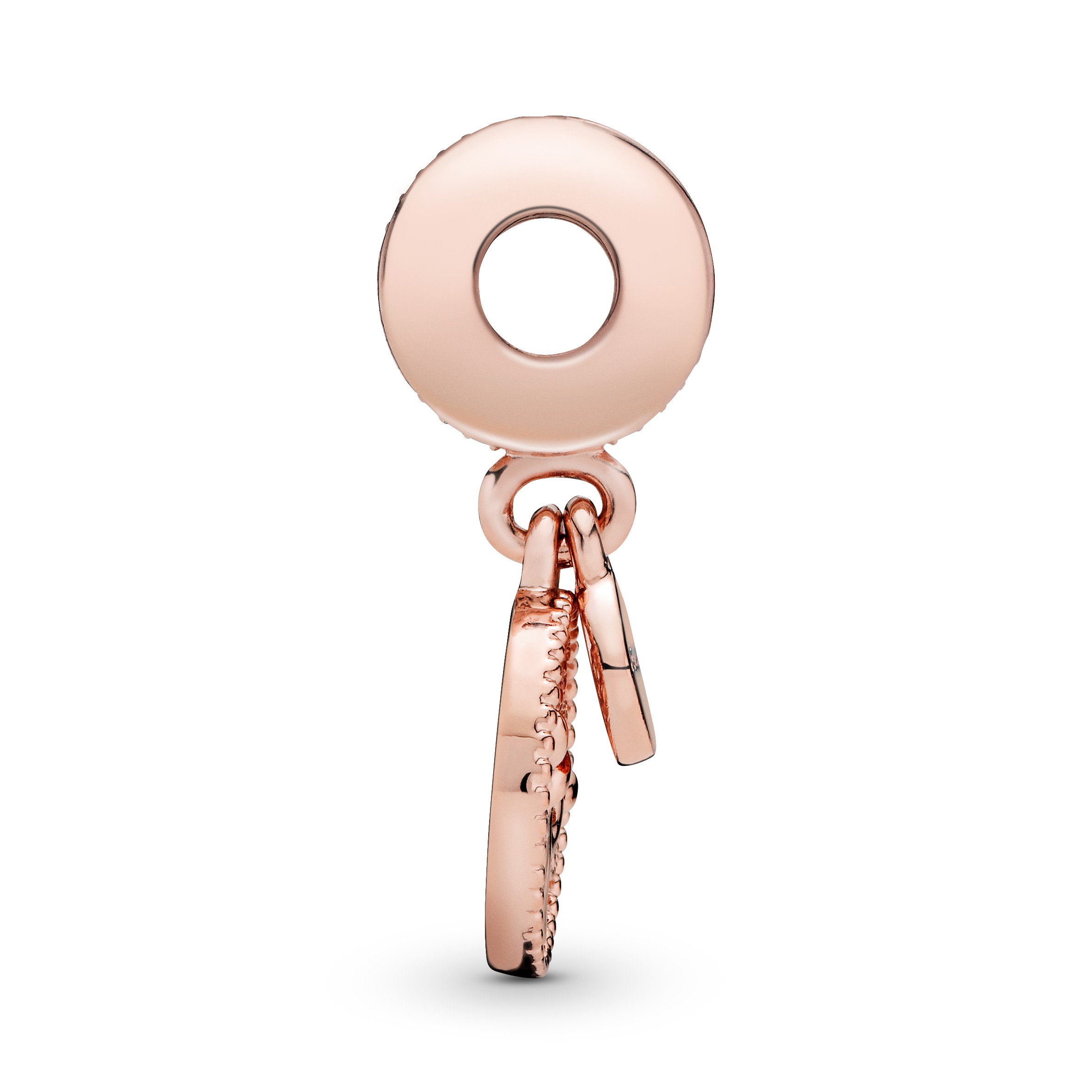 Bilde nummer 2 av Pandora Moments, Charm i 925 rosèforgylt sølv med livets tre