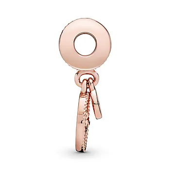 Bilde nummer 2 av Pandora Moments, Charm i 925 rosèforgylt sølv med livets tre