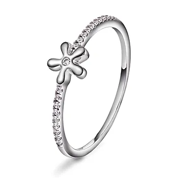 Bloomie ring i 925 sølv