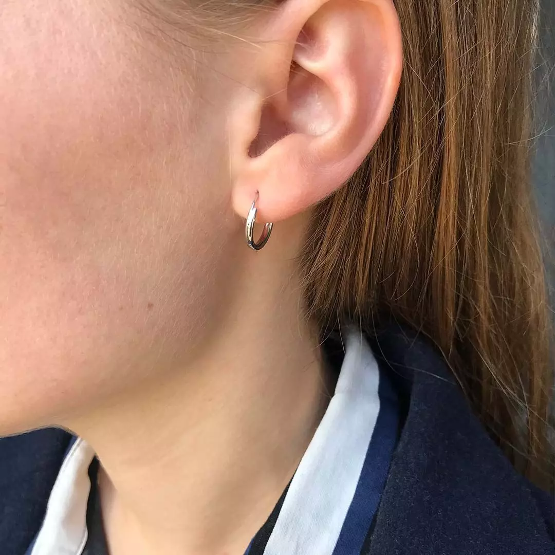 Bilde nummer 3 av Pan Jewelry, Øreringer i 925 sølv 3 pk, 14/16/19 mm.