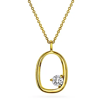 Solin smykke i 925 forgylt sølv