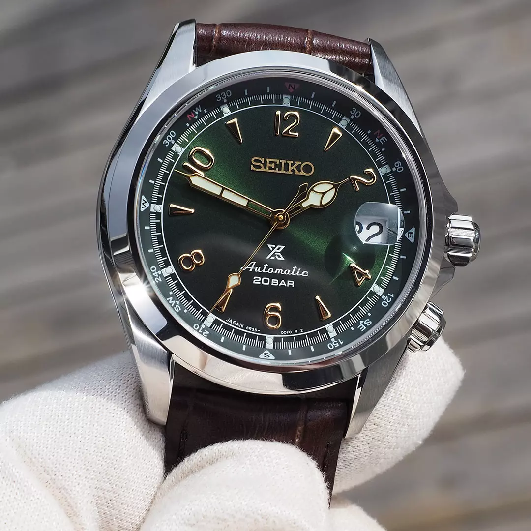 Bilde nummer 2 av Seiko, Prospex Alpinist Automatic herreklokke med brun skinnrem