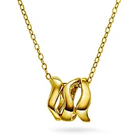 Vibe smykke i 925 forgylt sølv