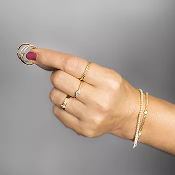 Bilde nummer 4 av Pan Jewelry, Ring i forgylt 925 sølv
